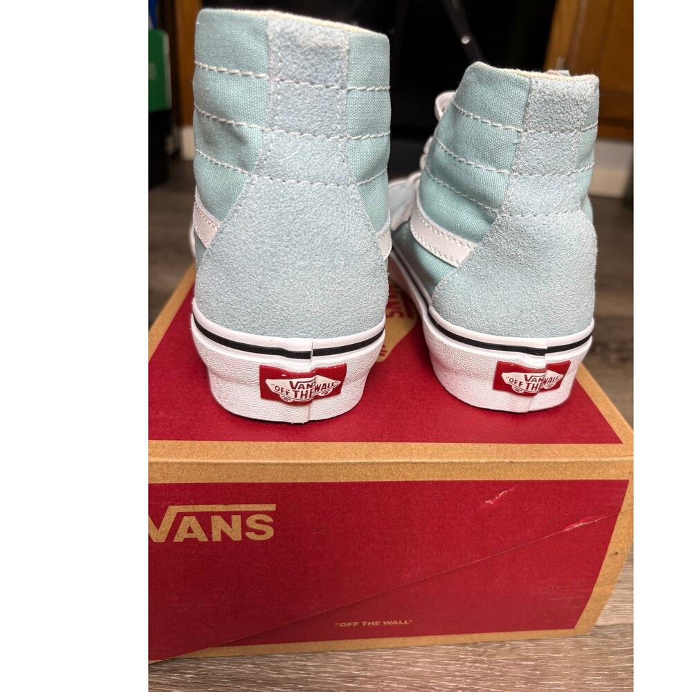 NWB - 5M/6.5W - Vans Sk8-Hi Tapered - Canal Blue Sneakers - Picture 7 of 9